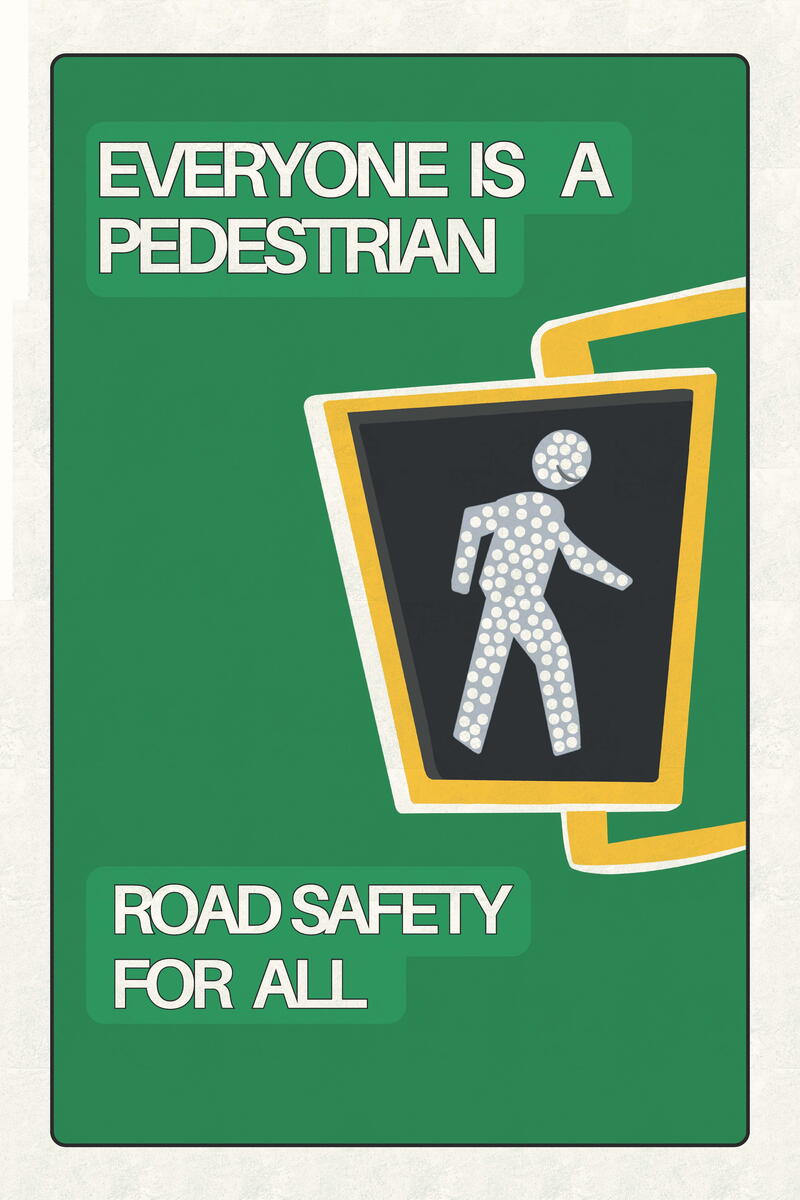 road safety for all sign