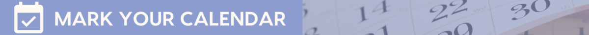 mark your calendar header
