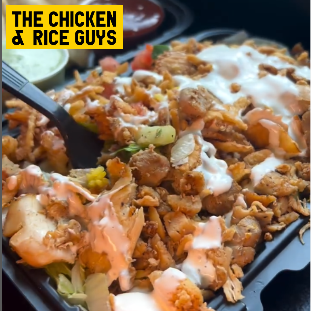chicken and rice guys dish